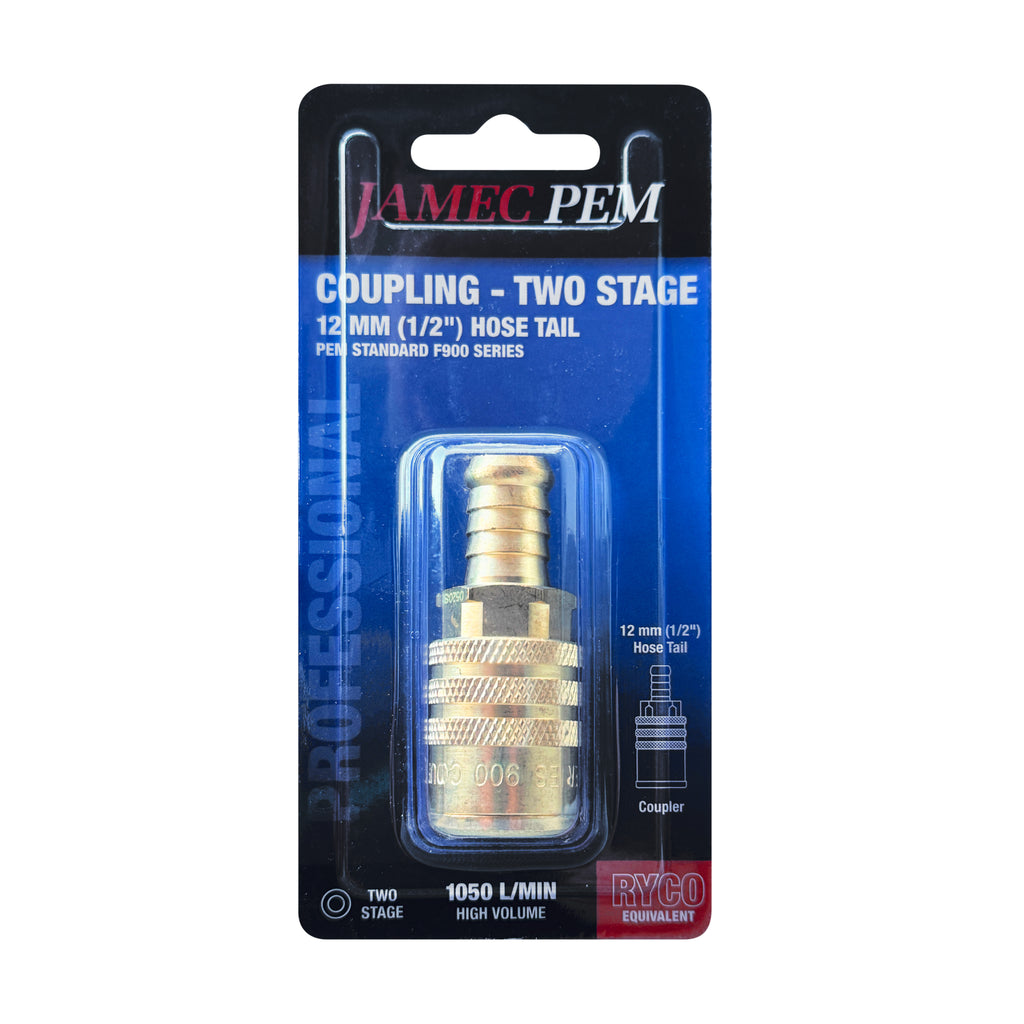 Ryco Style - 12 mm (1/2") Hose Tail Coupling - F913 - Manual