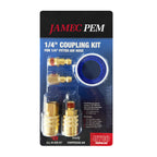 Ryco Style Coupling Kit - 1/4" Male and 10 mm (3/8") Hose Tail Threads