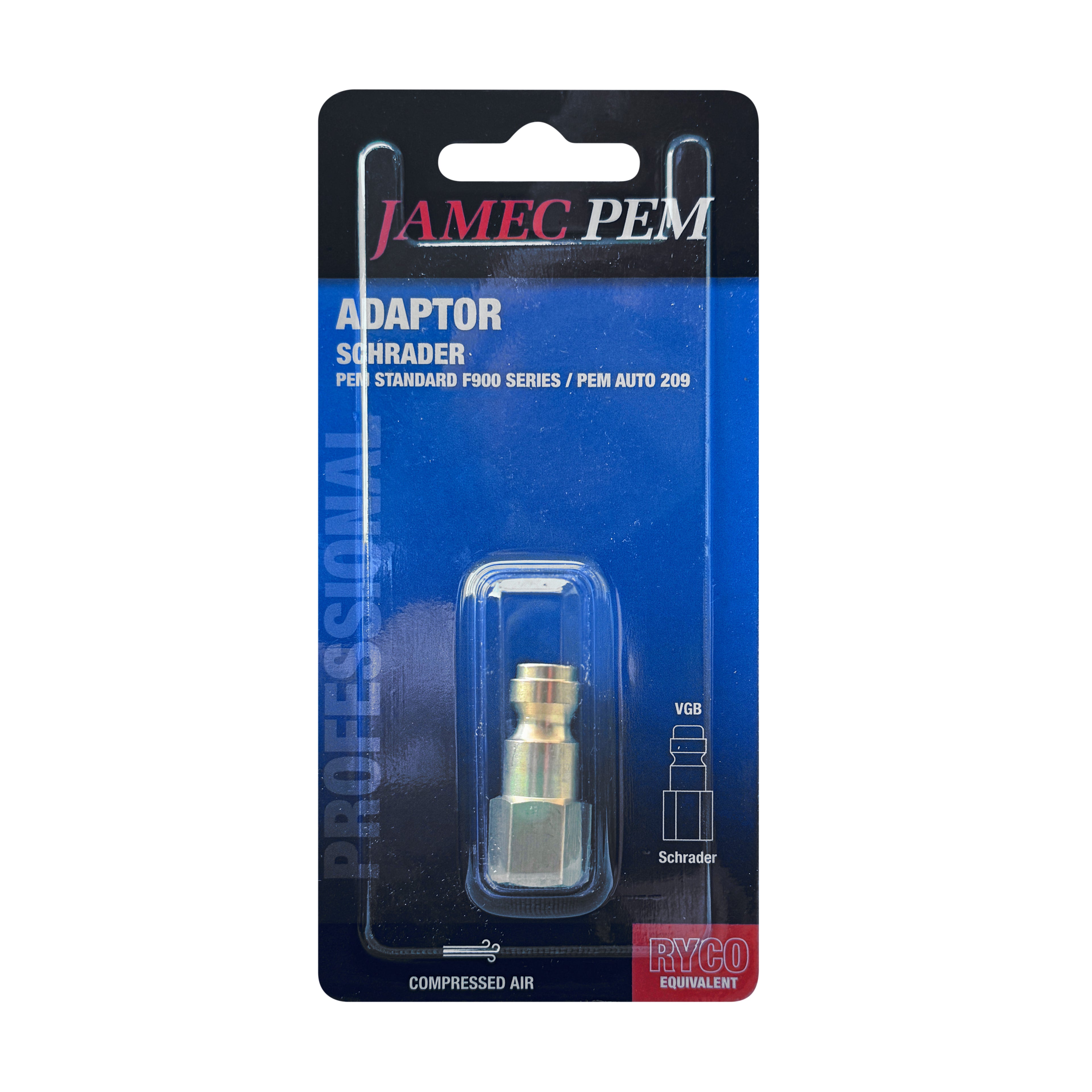 Ryco Style -Schrader Thread Adaptor Plug
