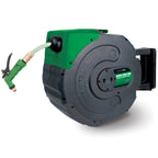 Water Hose Reel - Retractable - 12mm (1/2") - 20 metres - PVC Hose